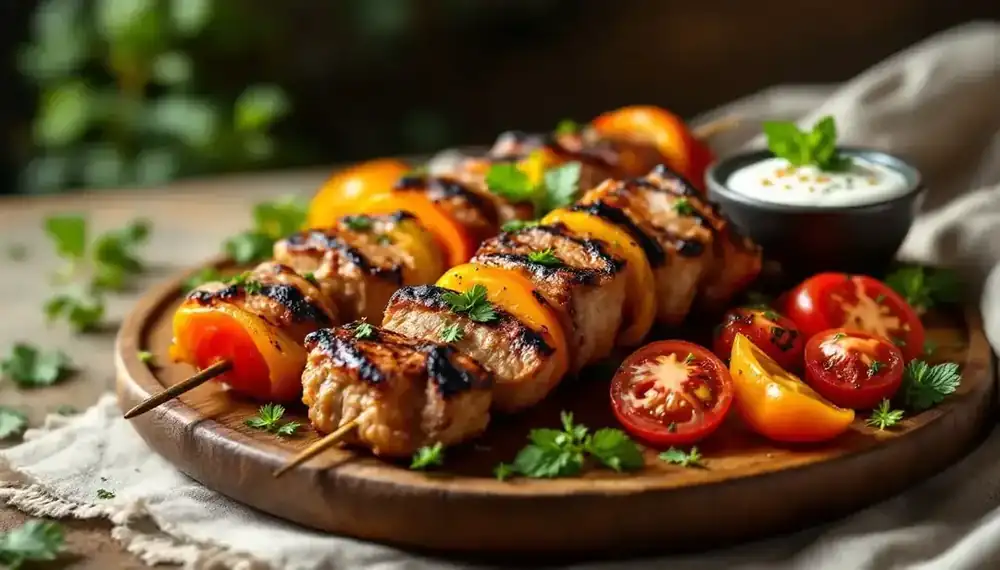 découvrez le kebab au poivron grillé, une savoureuse fusion méditerranéenne alliant des ingrédients frais et des saveurs envoûtantes. idéal pour une escapade gustative, ce plat vous invite à savourer le meilleur de la cuisine du soleil.