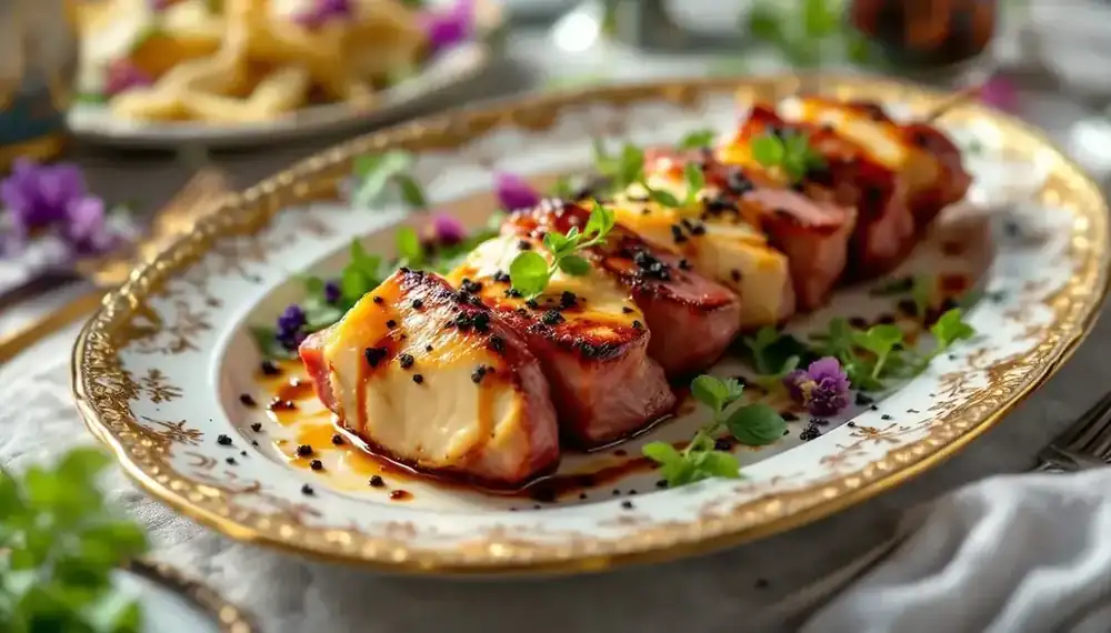 découvrez l'art culinaire réinventé avec nos kebabs de luxe, sublimés par du foie gras délicat et des truffes savoureuses. une expérience gastronomique inédite qui éveille vos papilles et transforme ce plat populaire en un festin raffiné.