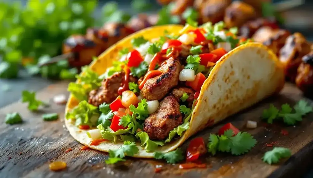 découvrez une délicieuse fusion culinaire avec les kebabs revisités en tacos. un mélange savoureux de traditions et de modernité qui ravira vos papilles. profitez d'une expérience gustative inédite où chaque bouchée allie les saveurs méditerranéennes aux textures croustillantes des tacos.