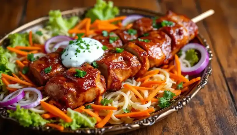 découvrez une recette festive originale avec notre kebab au canard, une délicieuse fusion de saveurs qui éveille les papilles. parfait pour surprendre vos invités lors de vos repas de fête, ce plat savoureux allie tendreté du canard et épices irrésistibles. suivez notre guide étape par étape pour réaliser ce délice culinaire qui ravira tous les gourmets !