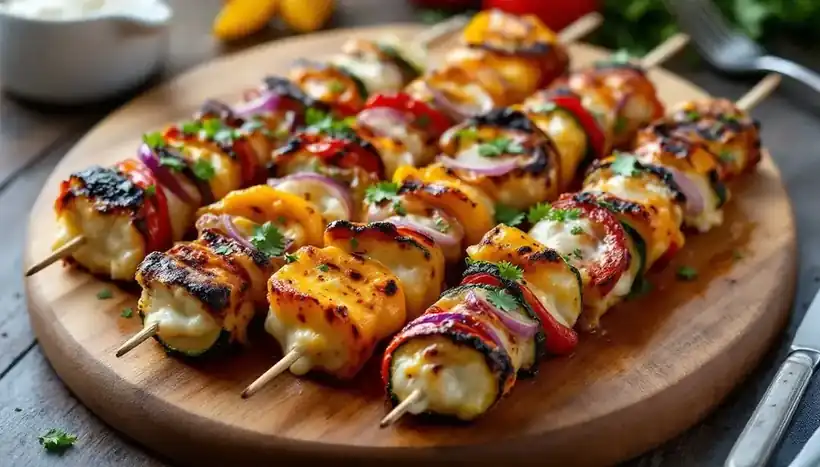 découvrez les kebabs au fromage fondu et herbes de provence, une recette savoureuse alliant tendresse de la viande et parfum méditerranéen. idéal pour un repas gourmand et original !
