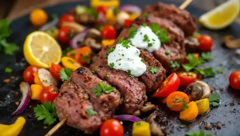 découvrez notre recette facile et rapide de kebabs au steak haché. parfaits pour un repas convivial, ces kebabs savoureux sauront ravir les petits comme les grands. dégustez-les avec vos garnitures préférées !