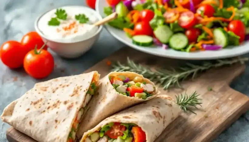 découvrez les kebabs en wrap, une option savoureuse et saine qui allie praticité et légèreté. idéals pour un repas sur le pouce, ces wraps allient des ingrédients frais et des saveurs délicieuses, parfaits pour tout moment de la journée.