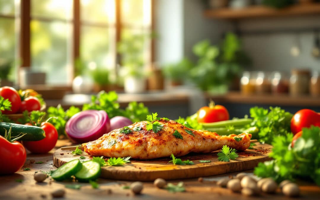 Comment préparer un kebab avec des ingrédients bio ?