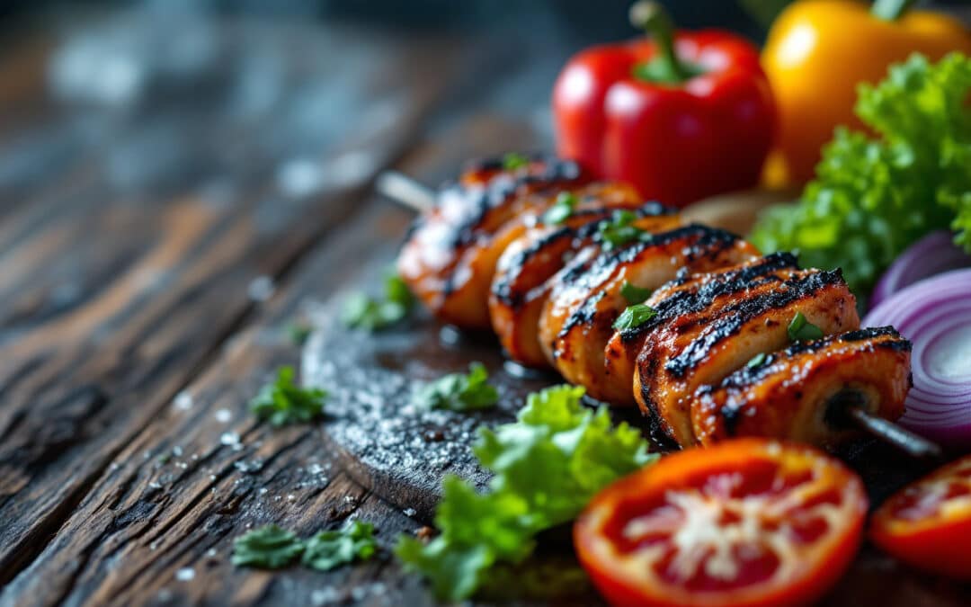 Kebab et crudités : comment équilibrer les saveurs ?