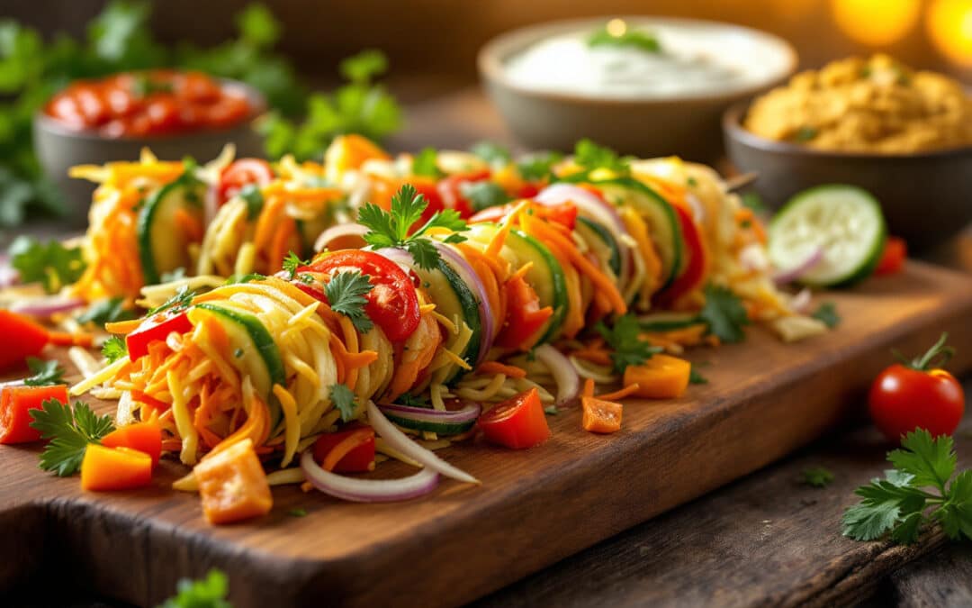 Comment intégrer des légumes râpés dans vos kebabs ?