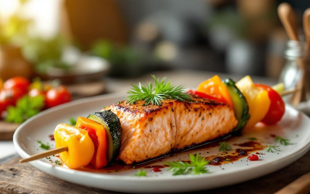 Comment réussir un kebab au saumon fumé ?