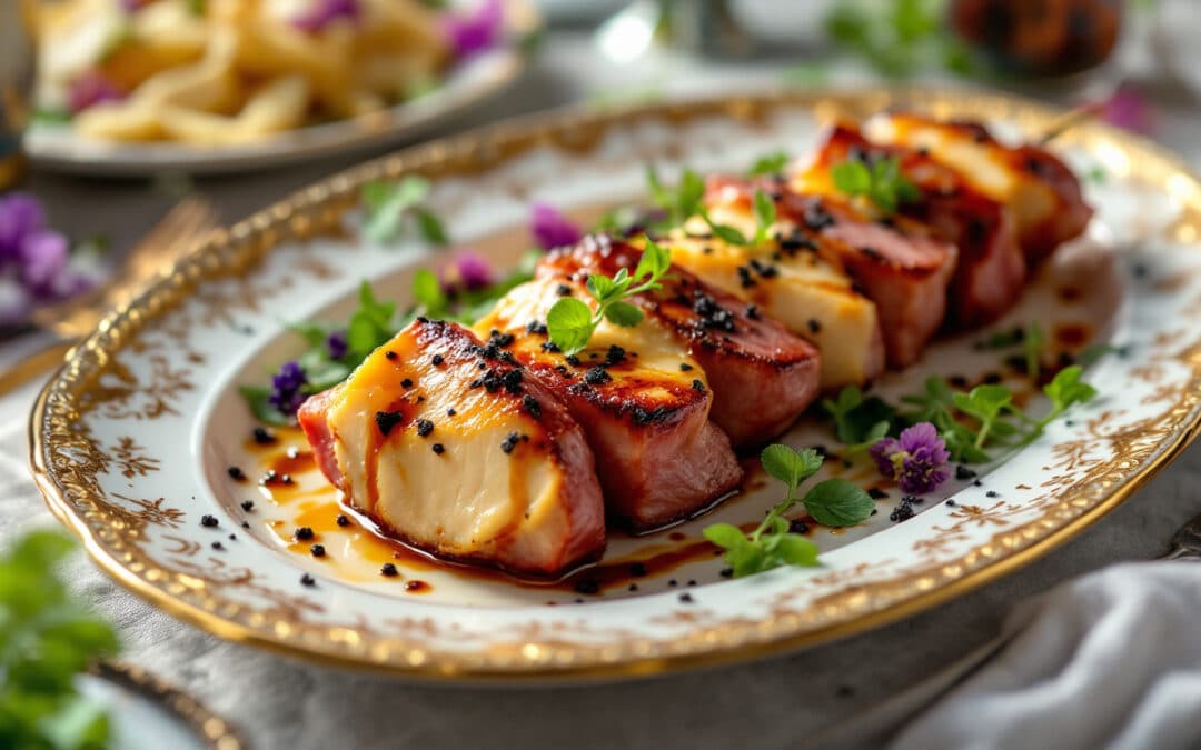 Les kebabs de luxe : avec foie gras et truffe