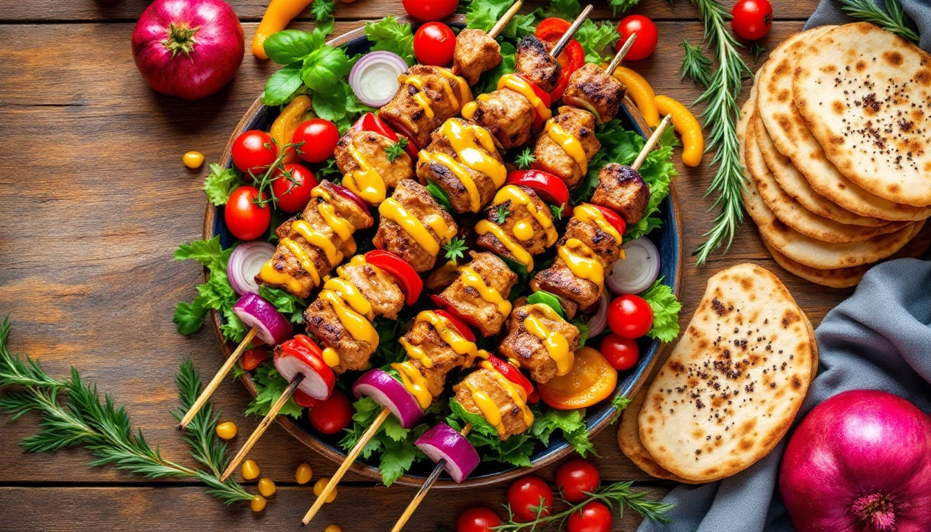 découvrez l'alliance parfaite entre la douceur du miel et le piquant de la moutarde dans nos kebabs uniques. une spécialité gourmande qui éveillera vos papilles et apportera une touche originale à vos repas. ne manquez pas cette expérience culinaire inoubliable !