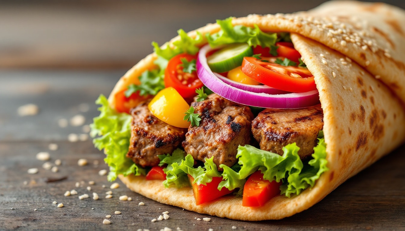 découvrez une délicieuse recette de kebabs au fromage garnis de légumes croquants. savourez une fusion parfaite de saveurs qui ravira vos papilles, idéale pour un repas rapide et savoureux.