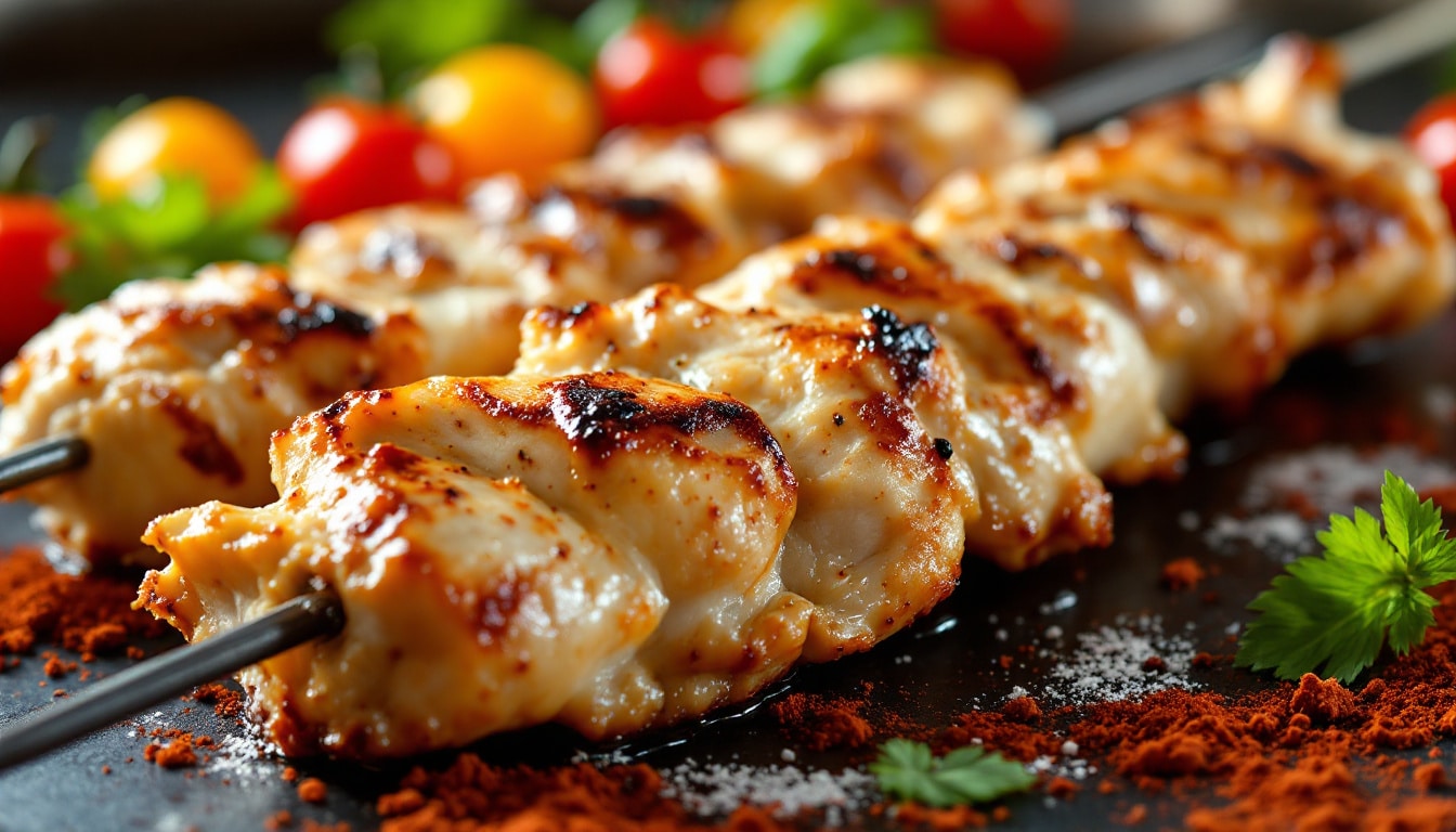 découvrez notre délicieuse recette de kebabs façon wrap au poulet mariné, alliant saveurs exquises et textures fondantes. idéal pour un repas rapide et savoureux, ce plat ravira les amateurs de cuisine conviviale et gourmande. préparez-vous à régaler vos invités avec cette spécialité pleine de fraîcheur et de plaisir!