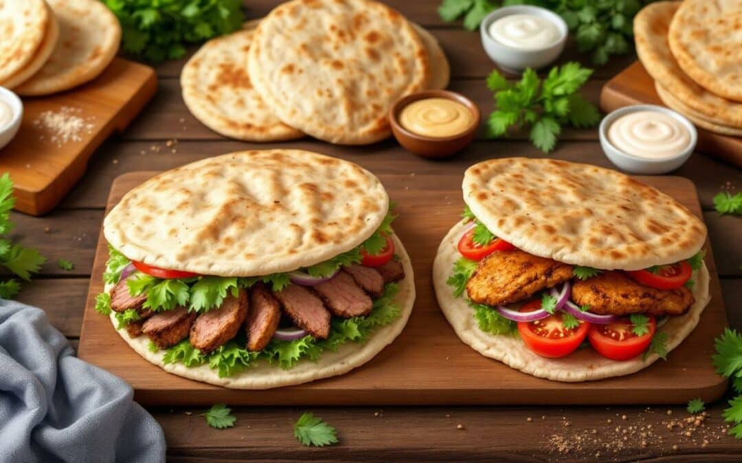 Comment réaliser un kebab au pain pita complet ?