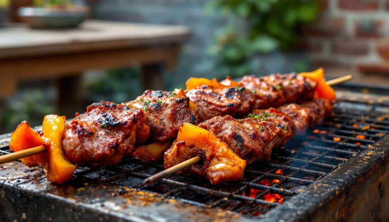 découvrez les secrets pour réussir un kebab à l'agneau mariné savoureux et juteux. suivez notre guide étape par étape et impressionnez vos convives avec cette délicieuse recette méditerranéenne qui allie épices, marinade et cuisson parfaite.