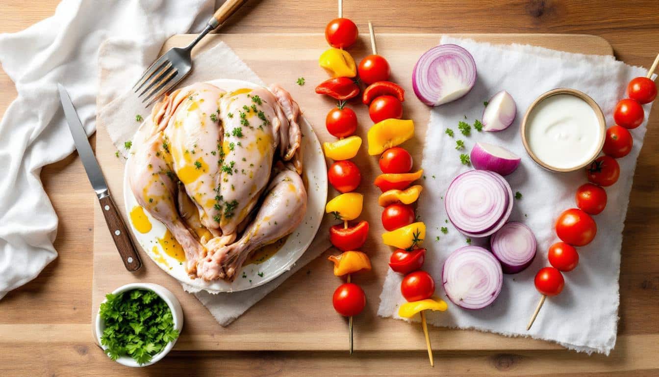 découvrez le kebab au canard laqué, une délicieuse fusion de saveurs asiatiques et de techniques de cuisine traditionnelles. ce plat audacieux allie la tendreté du canard laqué à la simplicité d’un kebab, offrant une expérience gustative unique et gourmande.