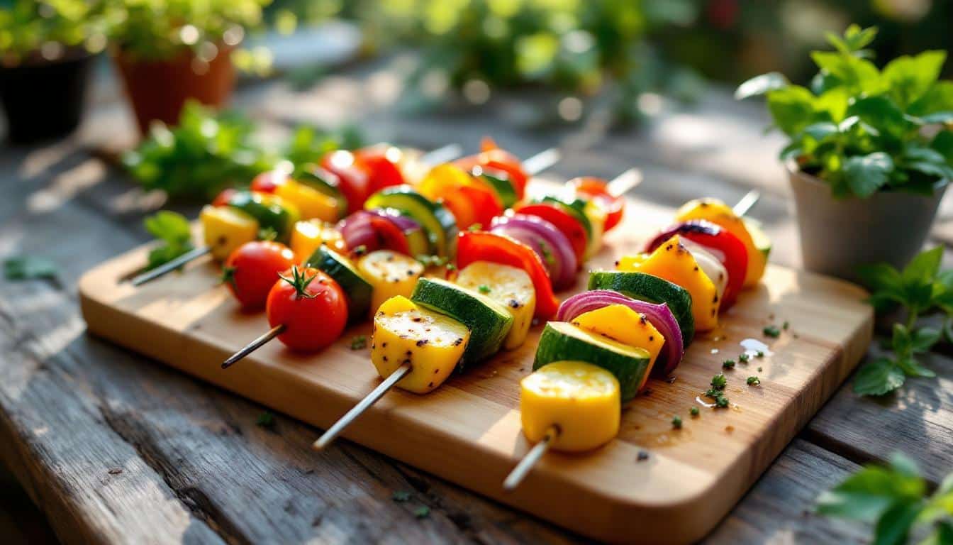 découvrez notre savoureuse recette de kebabs à base de haricots rouges et poivrons. un mélange parfait de saveurs et de textures, idéal pour un repas équilibré et délicieux. parfait pour les végétariens et les amateurs de cuisine originale !