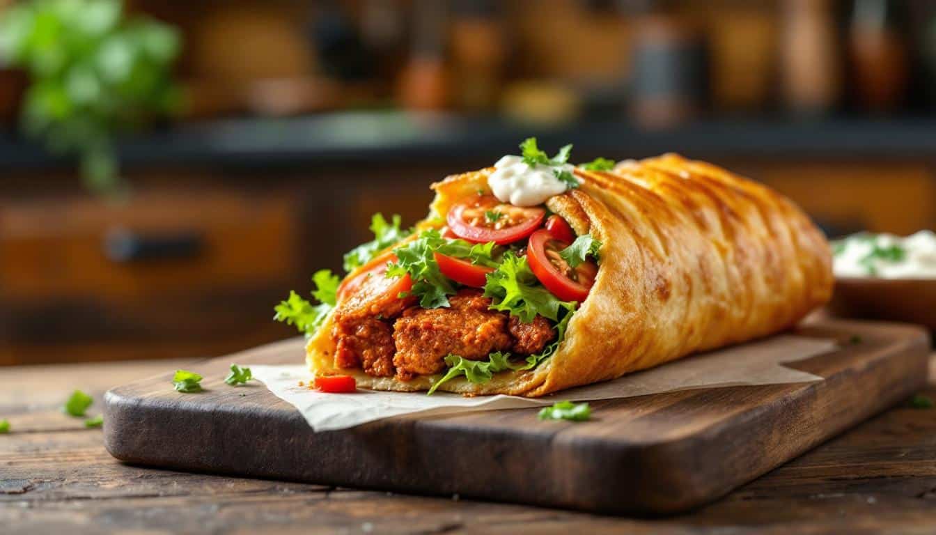 découvrez nos délicieux kebabs au pain brioché, garnis de viande épicée savamment marinée. une alliance parfaite entre douceur et saveurs intenses qui ravira vos papilles. idéal pour un repas rapide mais gourmet !
