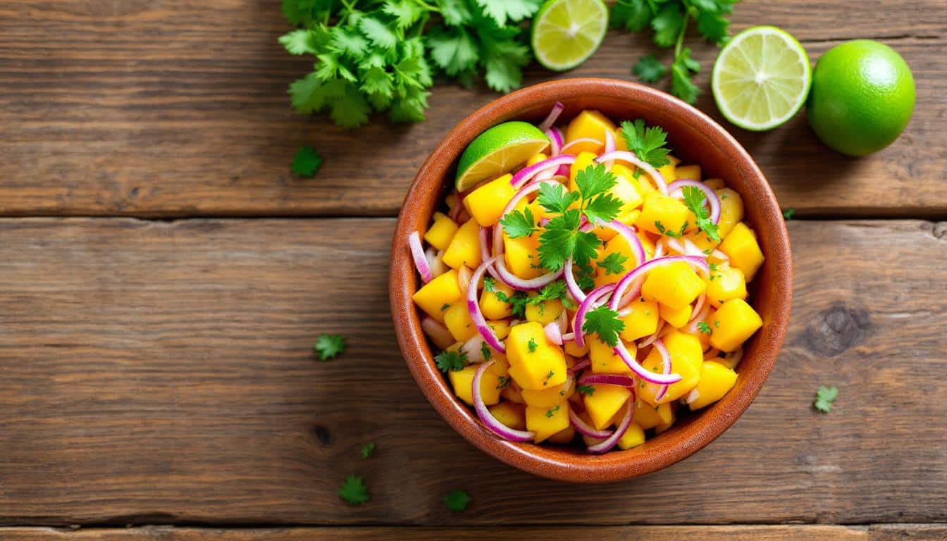 découvrez une délicieuse recette de kebabs au poisson grillé, agrémentés d'une salsa rafraîchissante à la mangue. parfait pour un repas convivial ou une soirée d'été, ces brochettes allient saveurs marines et tropicales pour une explosion de goût inoubliable.