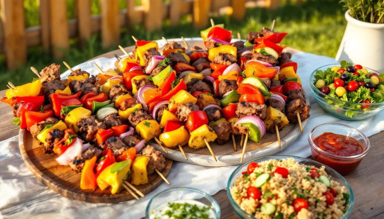 découvrez la délicieuse recette des kebabs épicés au piment d'espelette, une spécialité qui allie douceur et chaleur. éveillez vos papilles avec cette fusion de saveurs authentiques et préparez-vous à régaler vos convives avec ce plat savoureux. idéal pour vos barbecues et repas conviviaux !