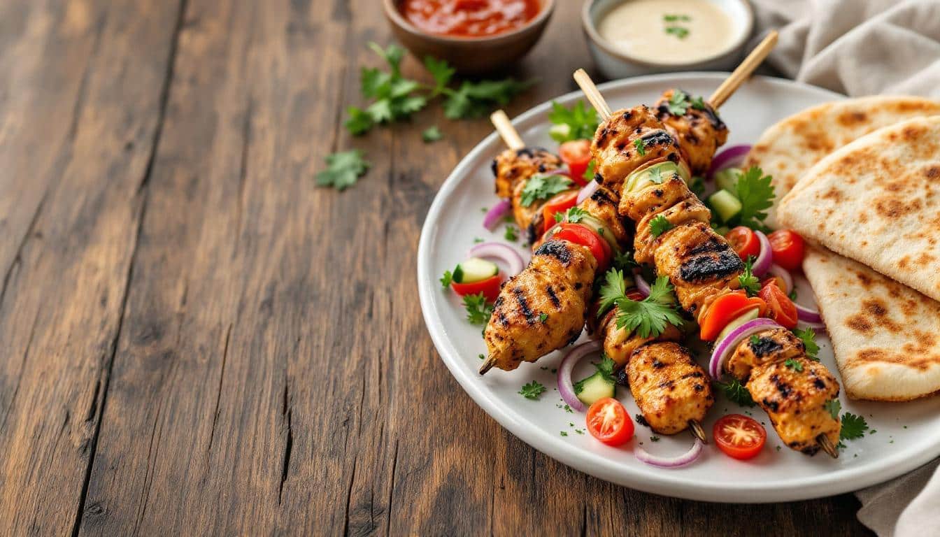 découvrez comment préparer un kebab léger idéal pour vos repas estivaux. cette recette simple et savoureuse met en avant des ingrédients frais et sains, parfaits pour profiter des journées ensoleillées. suivez nos conseils pour un plat alléchant et équilibré qui ravira vos convives !