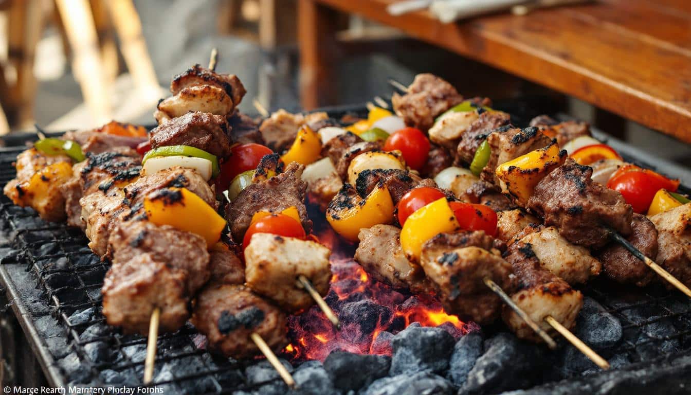 découvrez une délicieuse recette de kebabs alliant des pommes de terre rôties croustillantes et une touche de paprika fumé, parfaite pour ravir vos papilles. idéale pour un repas original et savoureux, cette préparation apporte une nouvelle dimension aux classiques du kebab. régalez-vous avec ce mélange audacieux de saveurs et d'arômes!