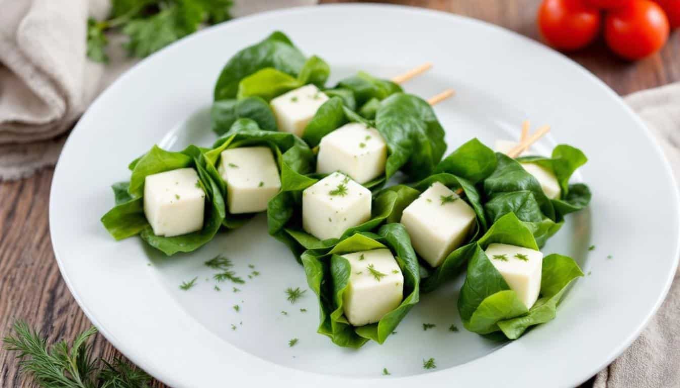 découvrez une délicieuse recette de kebabs aux épinards frais et yaourt grec, alliant saveurs méditerranéennes et bienfaits nutritionnels. idéale pour un repas léger et savoureux, cette préparation ravira les amateurs de cuisine saine.