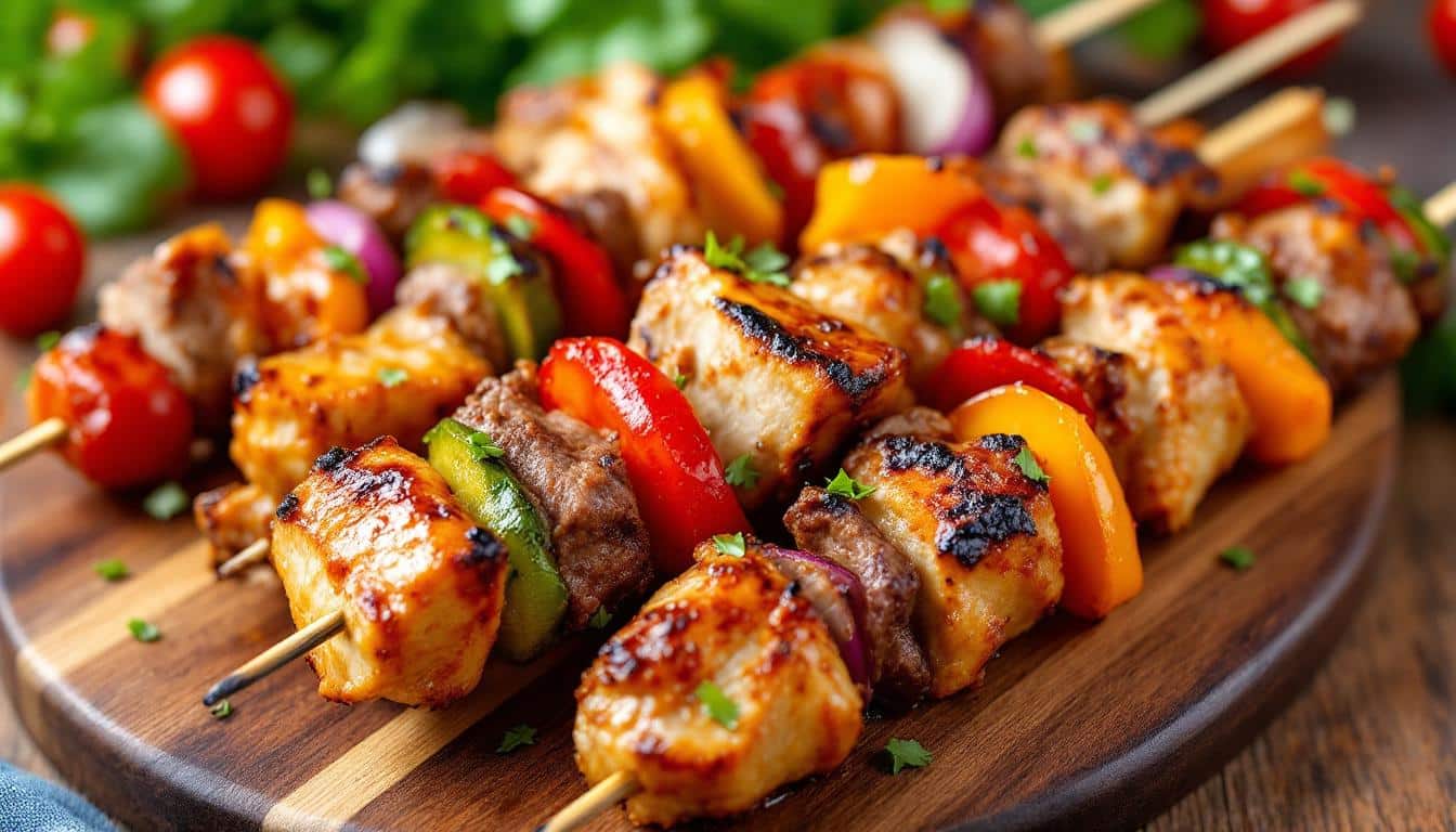 découvrez des idées gourmandes avec les kebabs sucrés-salés : une délicieuse fusion de saveurs qui ravira vos papilles. explorez des recettes innovantes pour surprendre vos amis et votre famille lors de vos repas!