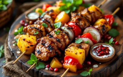 Les kebabs sucrés-salés : idées gourmandes à essayer