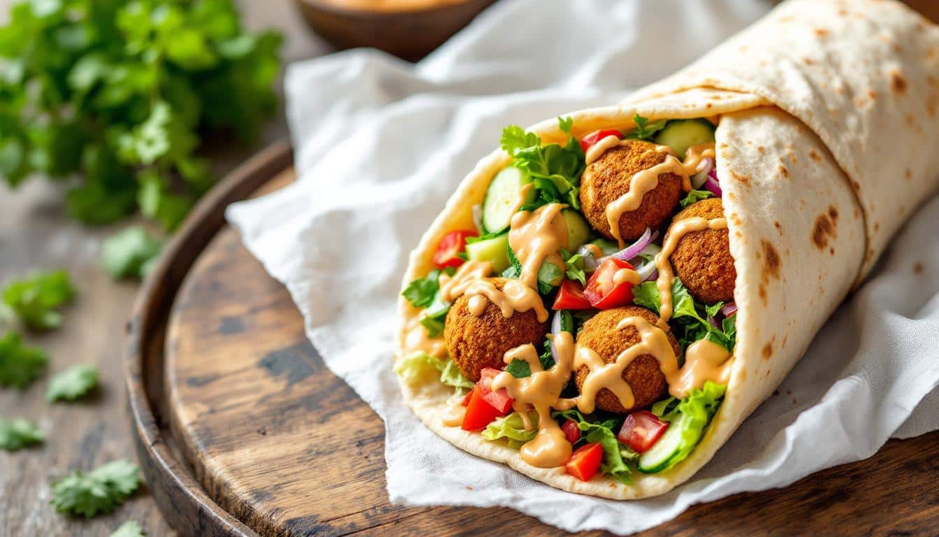 découvrez comment préparer un délicieux kebab à base de falafel maison grâce à cette recette facile, idéale pour un repas sain, savoureux et végétarien. astuces, ingrédients et étapes détaillées pour réussir votre sandwich comme au restaurant !
