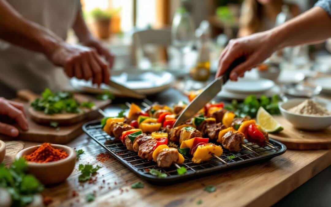 Comment réussir des kebabs maison pour un repas convivial ?