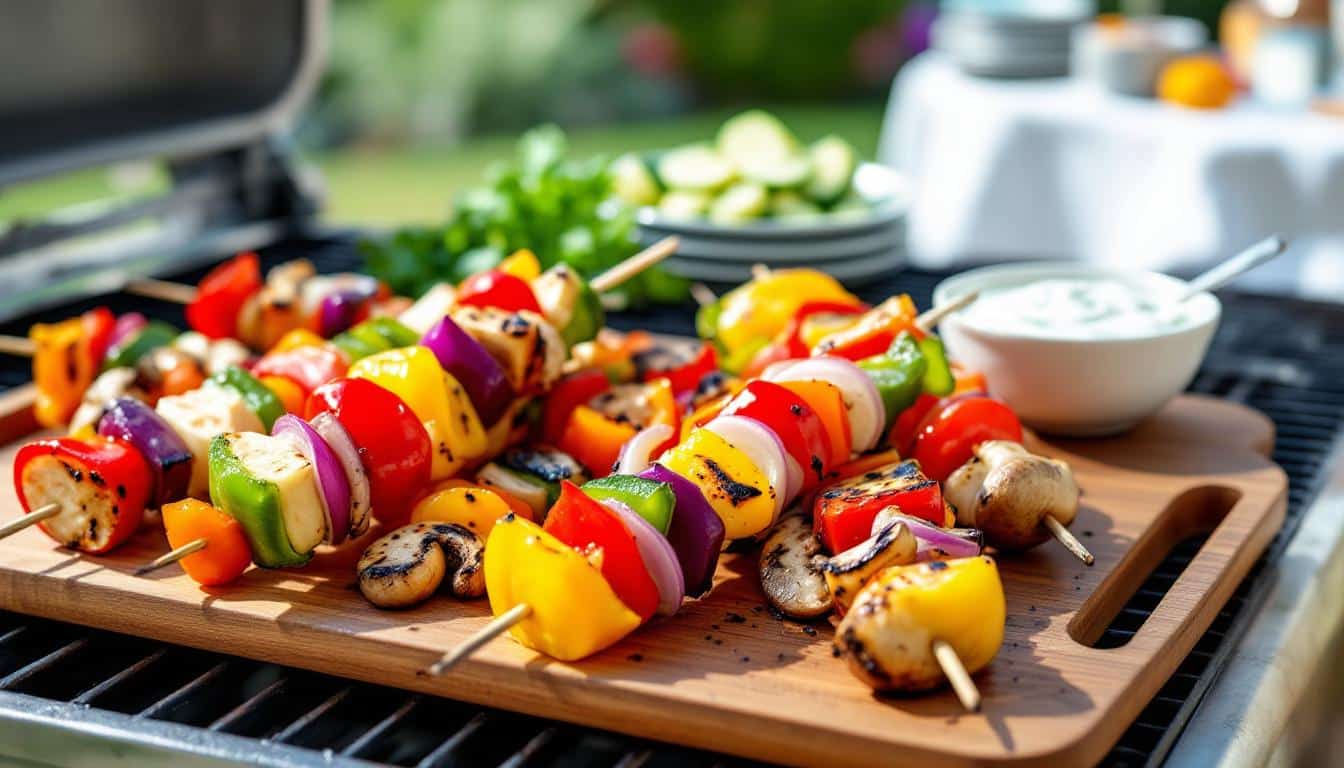 découvrez une délicieuse recette estivale de kebabs à l'avocat et citron vert. parfaite pour les journées ensoleillées, cette combinaison fraîche et savoureuse ravira vos papilles et épatera vos invités. idéale pour un barbecue ou un pique-nique, régalez-vous avec ce plat coloré et nourrissant.