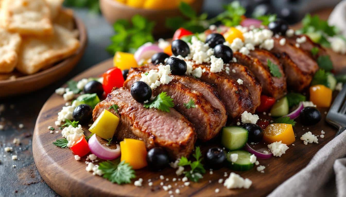 découvrez notre recette savoureuse de kebabs au fromage de brebis et olives noires, un mariage gourmand aux saveurs méditerranéennes pour régaler vos papilles et surprendre vos convives.