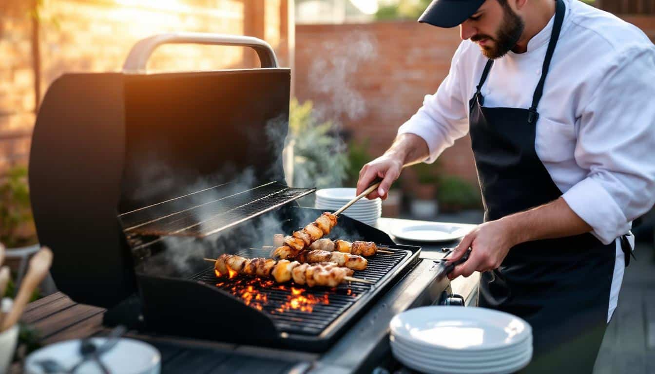 découvrez notre recette savoureuse de kebabs au poulet fumé et herbes fraîches : une combinaison gourmande et parfumée, idéale pour un repas convivial et plein de saveurs.