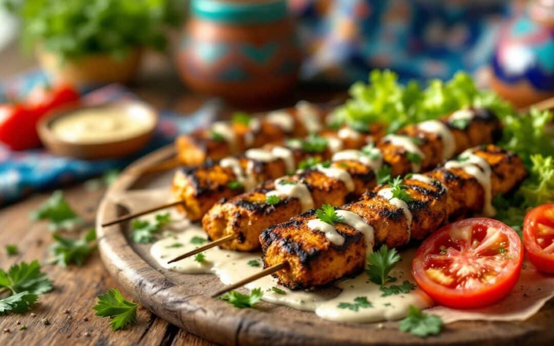 Les kebabs aux épices marocaines : une explosion de saveurs