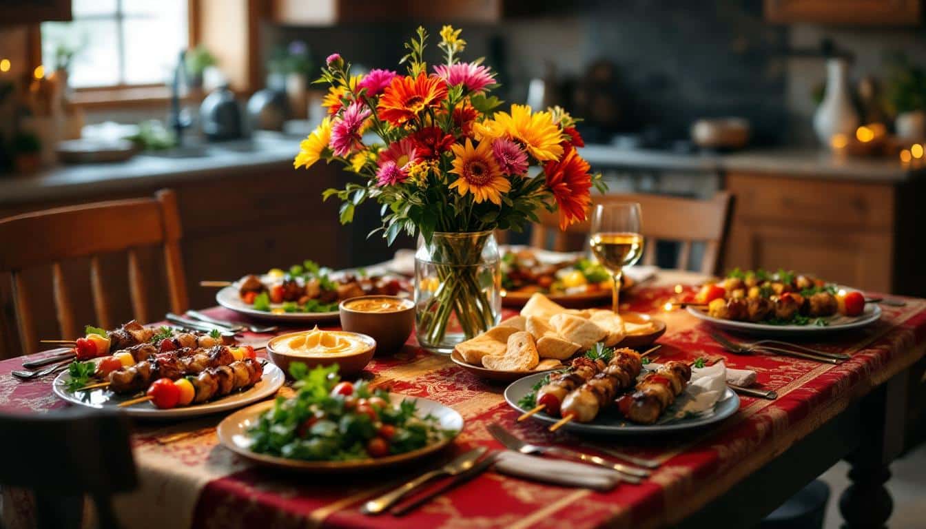 découvrez nos astuces pour préparer un kebab gourmand et original, idéal pour surprendre vos invités lors des fêtes avec des saveurs authentiques et une présentation festive !