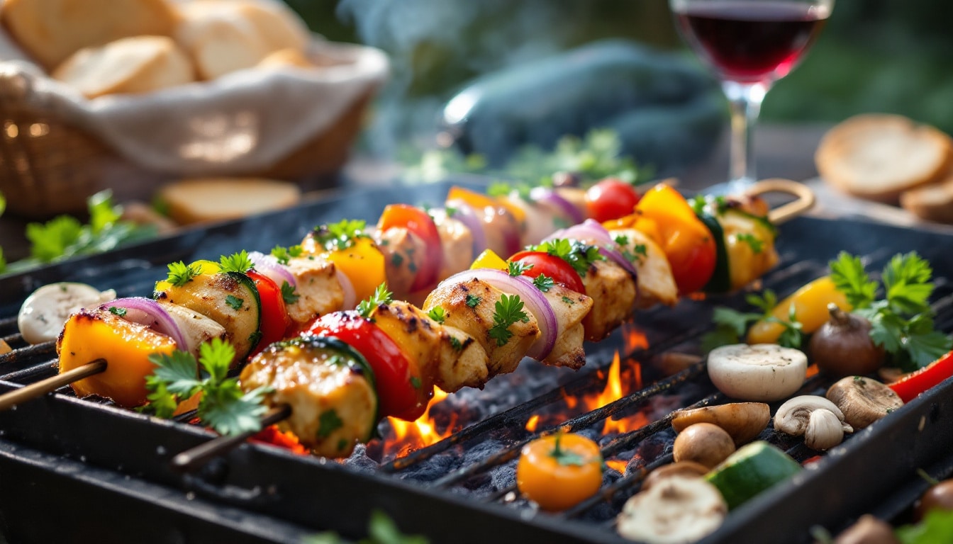 découvrez une recette originale de kebabs au gingembre et miel pour une touche asiatique savoureuse. parfaits pour des grillades exotiques et pleines de saveurs, ces kebabs régaleront vos papilles !