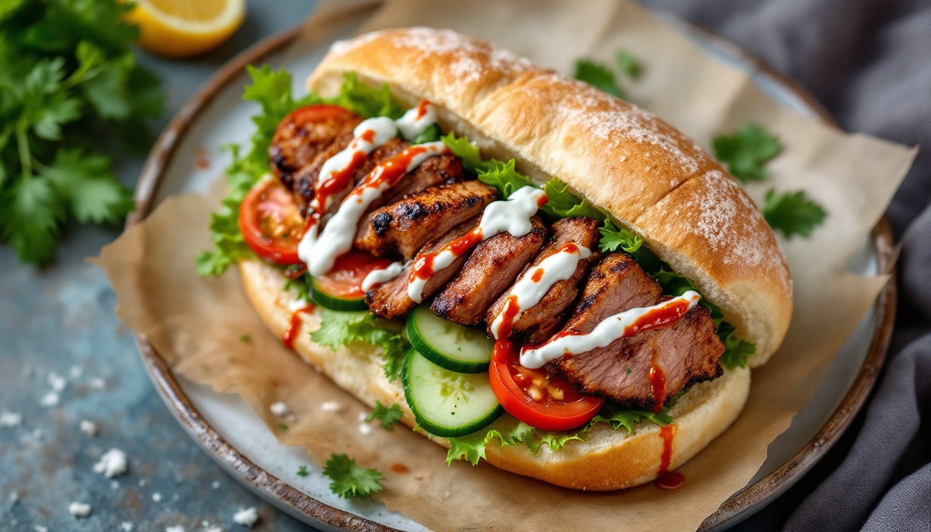 découvrez une nouvelle façon de savourer le kebab avec cette recette originale : des kebabs façon hot-dog servis dans un pain brioché moelleux, garnis de viandes savoureuses et de sauces gourmandes. idéal pour un repas convivial et gourmand !