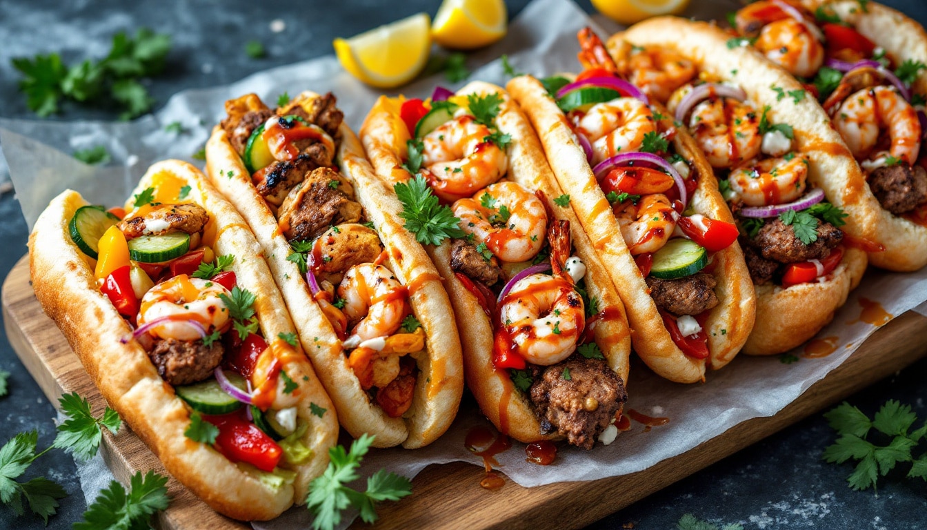 découvrez une recette originale de kebabs façon hot-dog, servis dans un pain brioché moelleux pour une expérience gourmande et surprenante. idéal pour revisiter le classique du kebab !