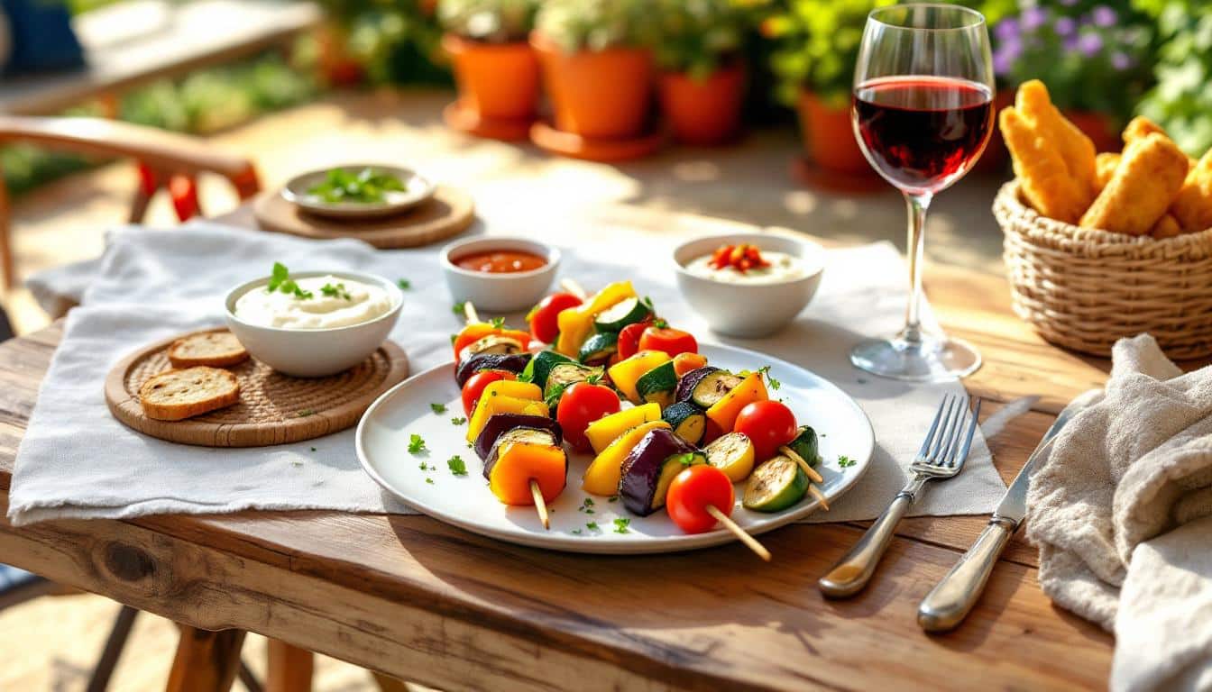 découvrez des kebabs savoureux à base de légumes farcis et d'épices douces, pour une alternative végétarienne gourmande et pleine de saveurs orientales.