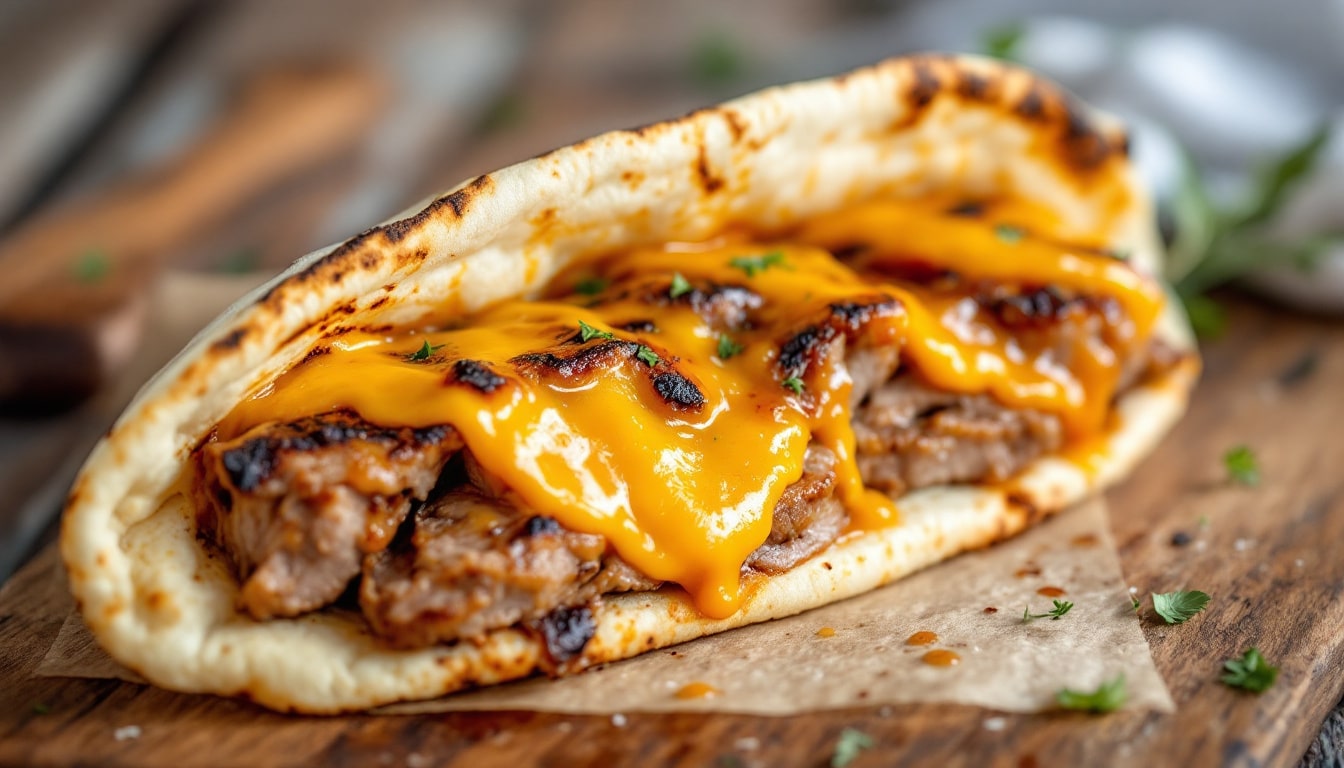 découvrez nos délicieux kebabs au fromage fondu associés à une savoureuse sauce aigre-douce, pour une explosion de saveurs alliant gourmandise et originalité. à déguster sur place ou à emporter !